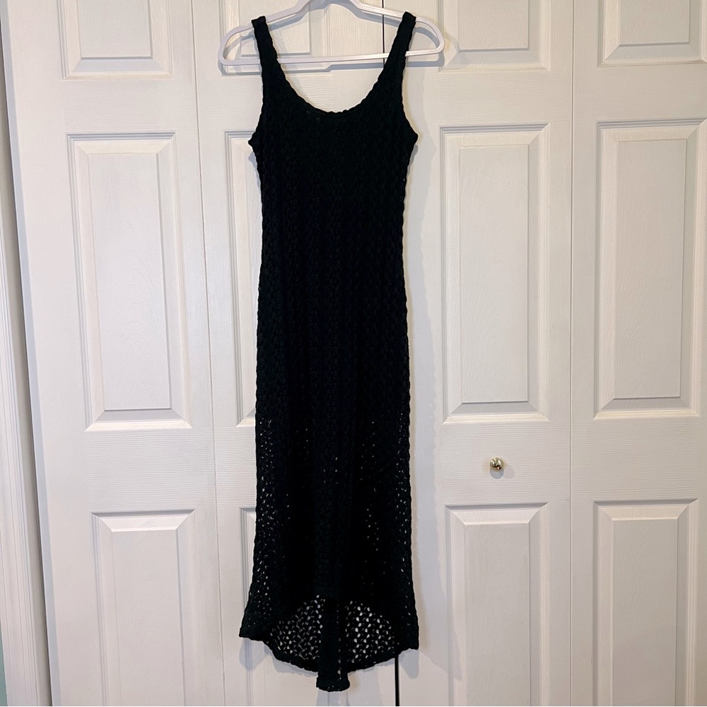 🩷 XHILARATION Black Tank Maxi Dress - Small / Petite